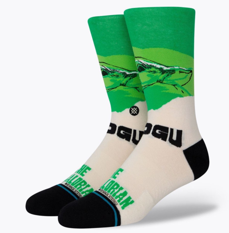 Best * Stance Special Grogu West Socks Green