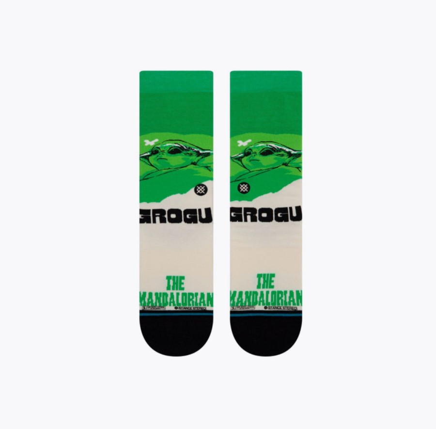 Best * Stance Special Grogu West Socks Green