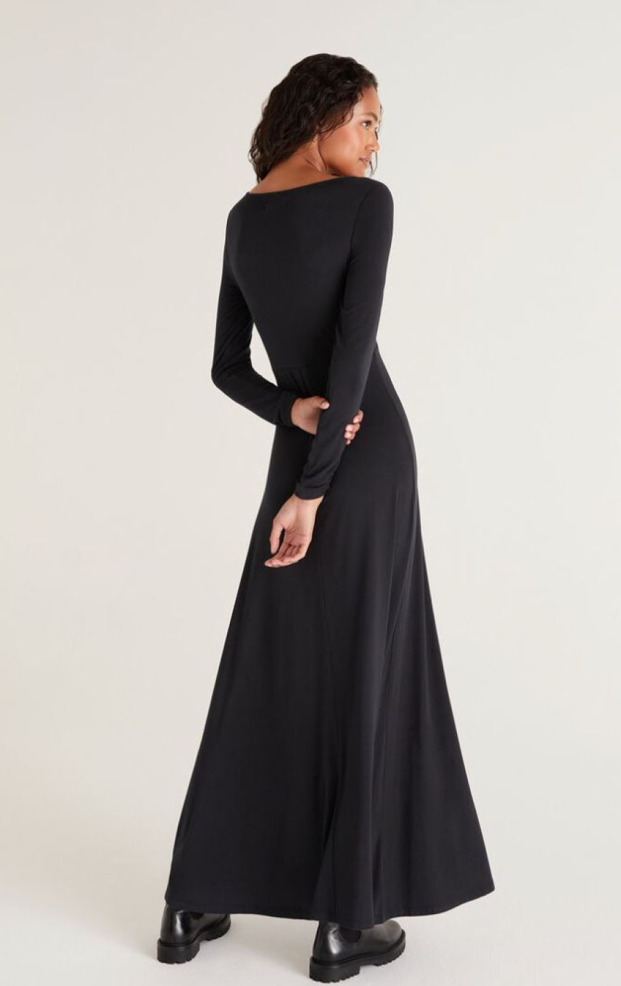 New * Z Supply Online Discount Grace Maxi Dress Black