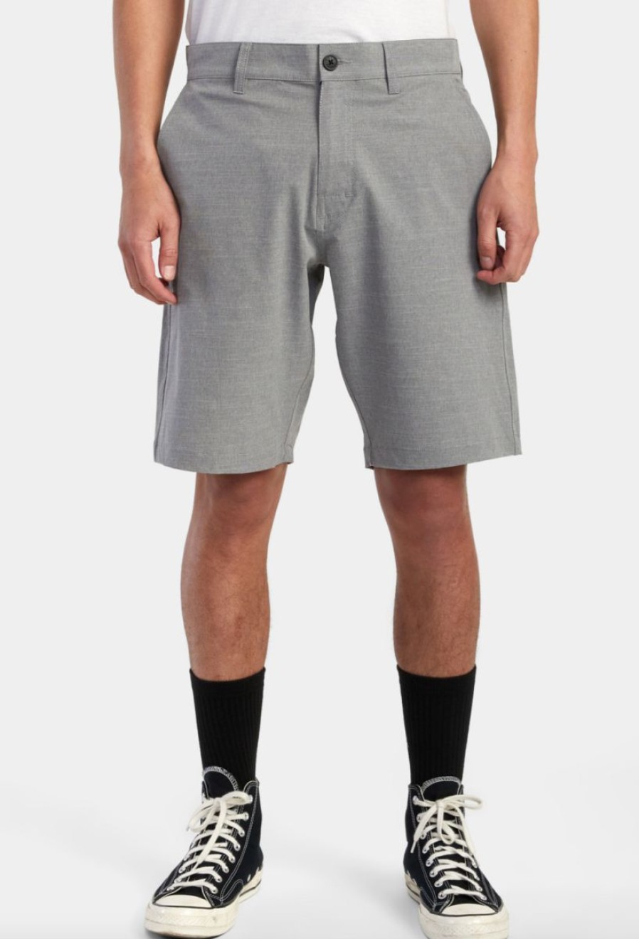 Hot * Rvca Unique Balance Hybrid Short Black 20