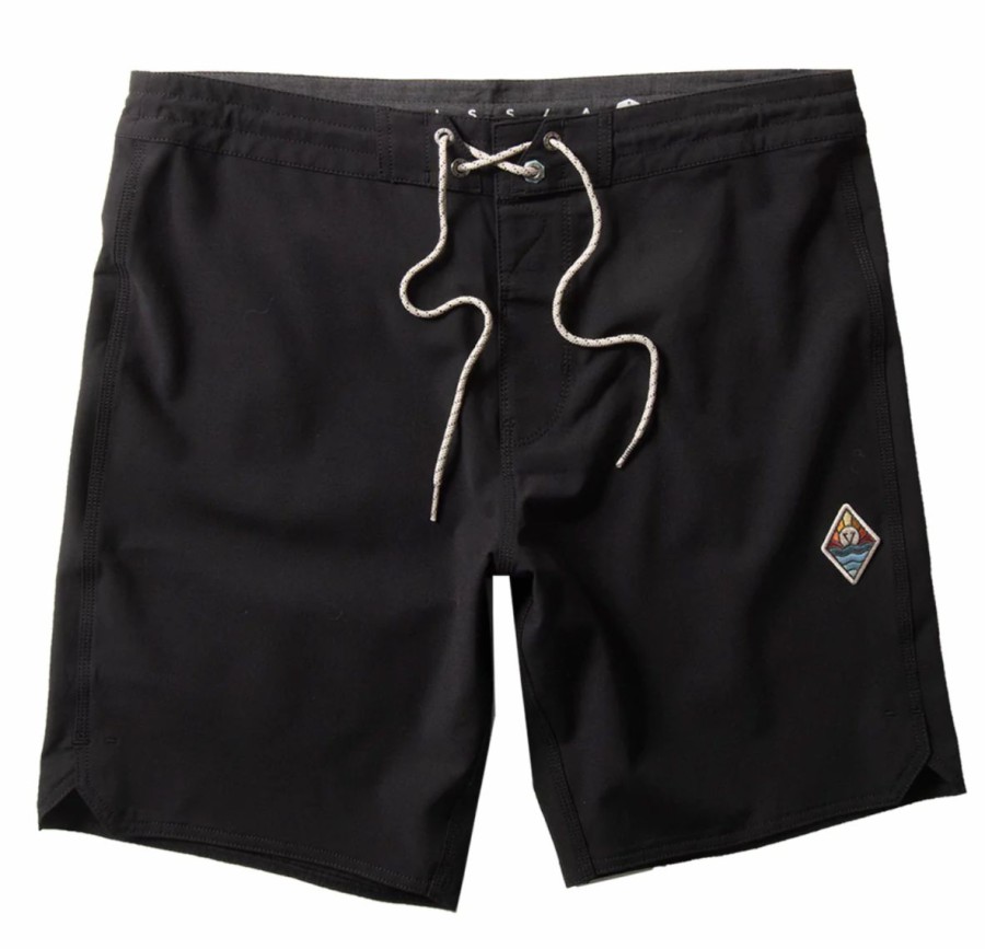 Hot * Vissla Free Delivery Solid Sets 18.5 Boardshort Black 3