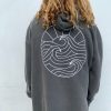 Clearance * Gypsy Life Surf Shop Apparel Large Choice Glss Gypsy Life Surf Shop Og Logo Heavyweight Pigment Black Dyed Hooded Sweatshirt