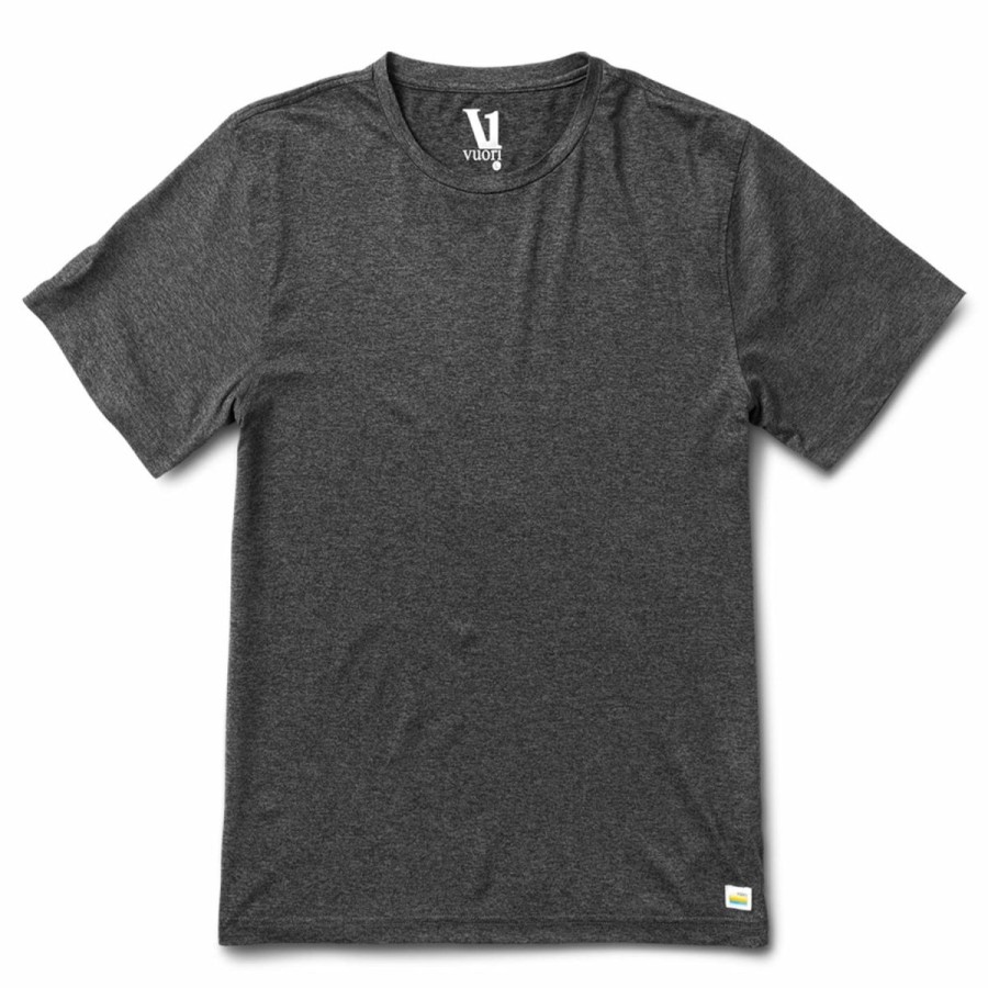 Hot * Vuori Best-Selling Strato Tech Tee Charcoal Heather