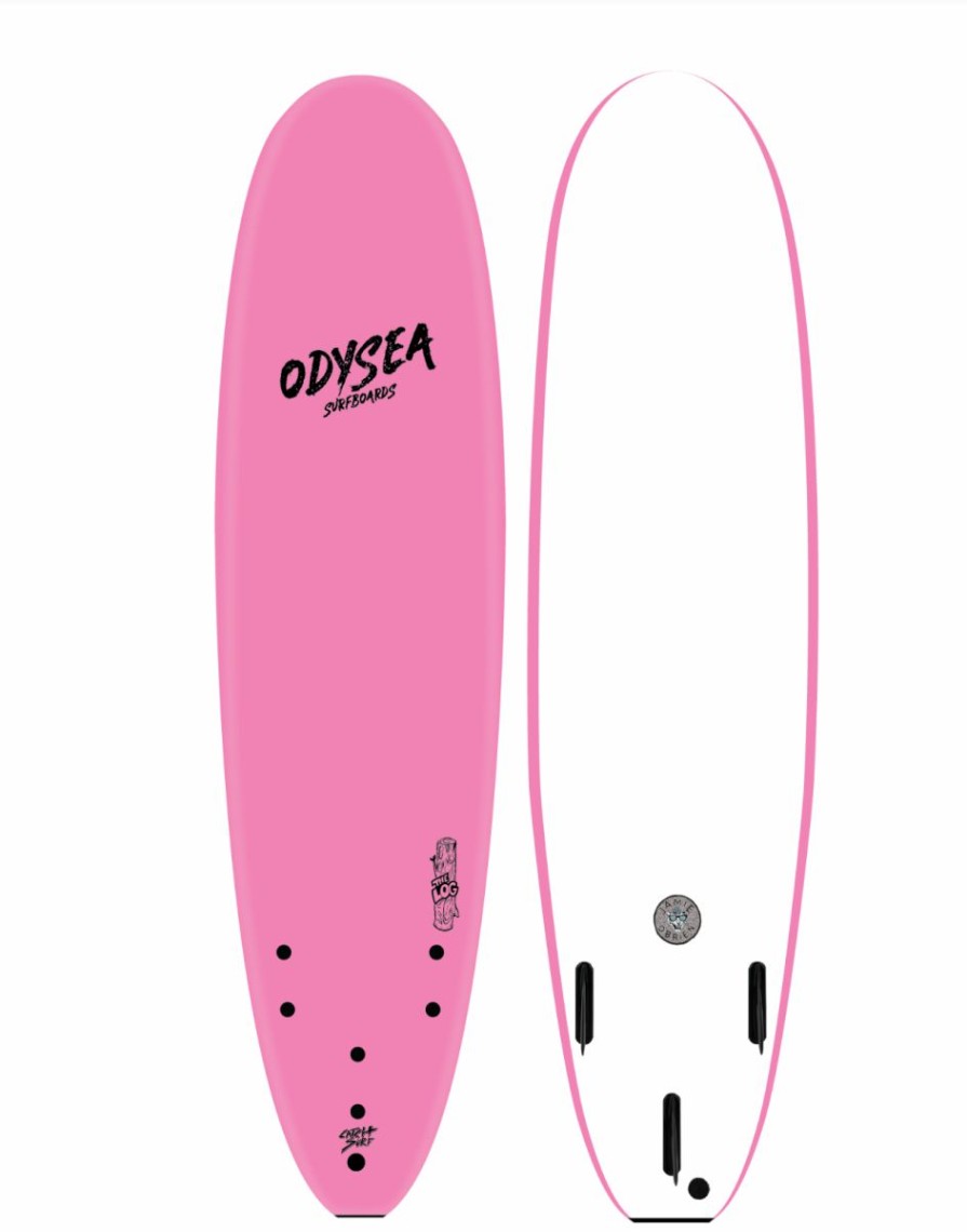 Clearance * Catch Surfboard Co. Best Quality 9'0 Log Basic Job Hot Pink