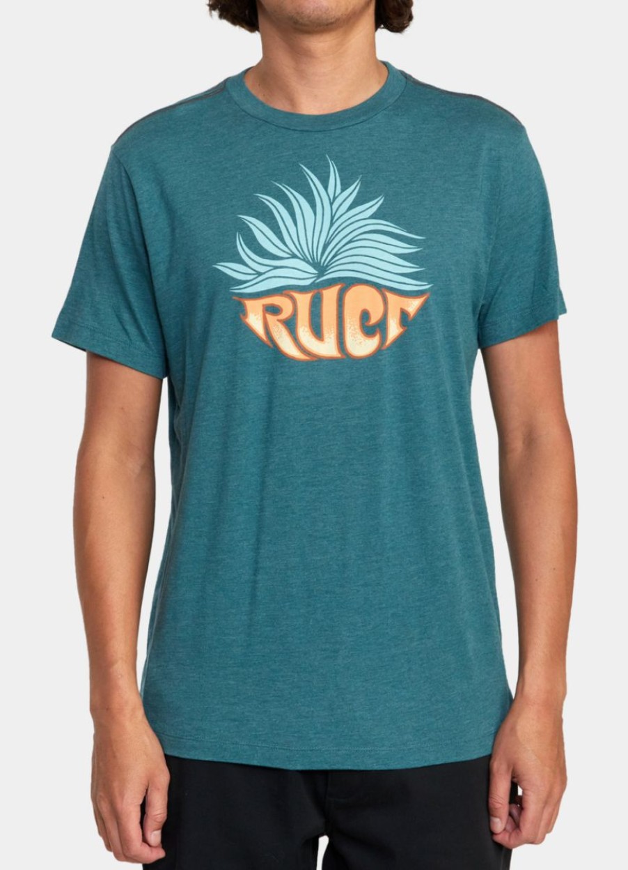 Best * Rvca Best-Selling Agave Tee Emerald Green