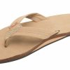 Hot * Rainbow Sandals Large Choice Men'S Single Layer Premier Leather With Arch Support Sierra Brown