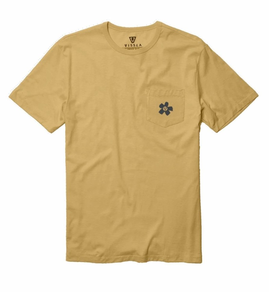 Online * Vissla Less Expensive Waterlogged Organic Pkt Tee Ale