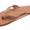 Online * Rainbow Sandals Best-Selling Men'S Single Layer Classic Leather With Arch Support Tan