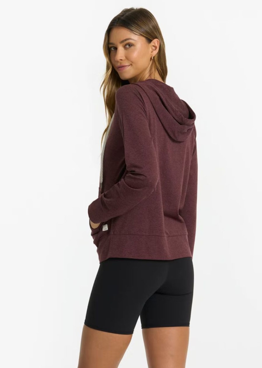 Hot * Vuori 100% Guarantee Halo Performance Hoodie 2.0 Ruby Heather