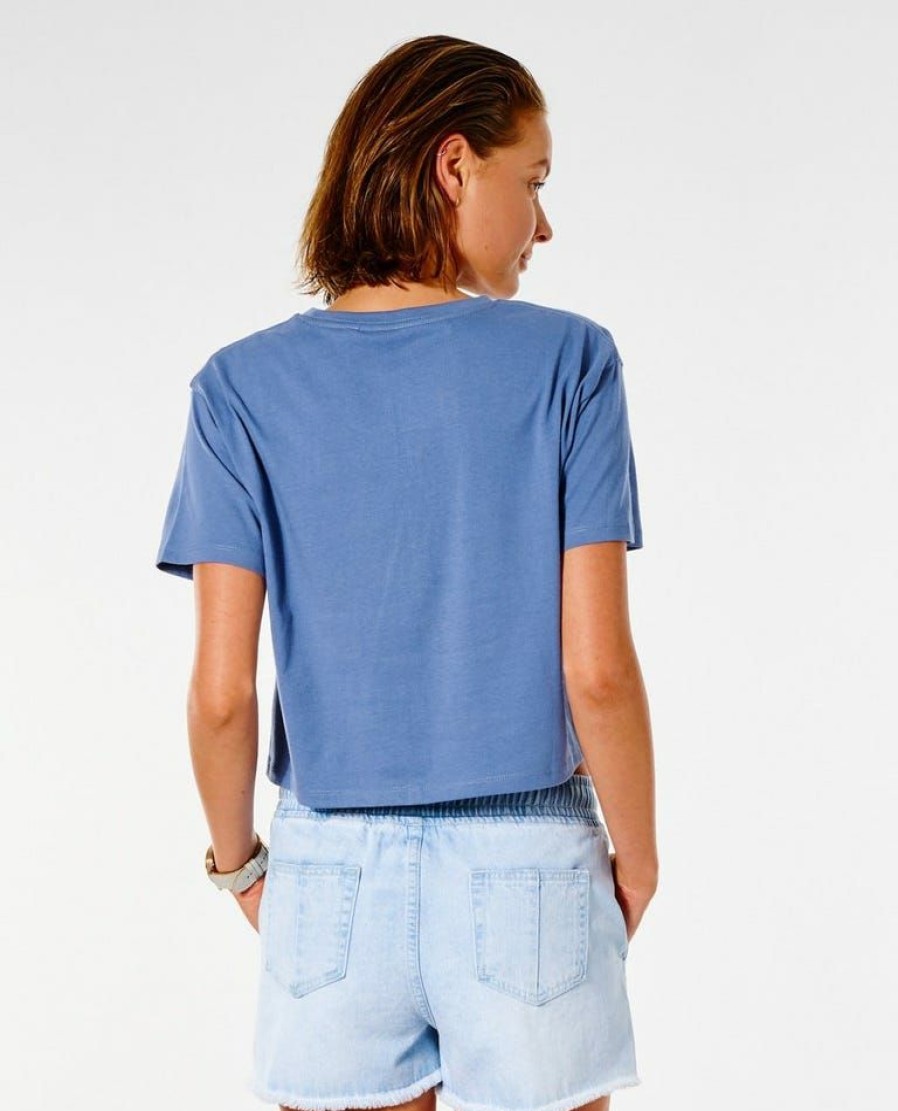 Clearance * Rip Curl Unique Drifter Crop Tee