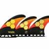 Online * Futures Large Choice Am2 Techflex 5-Fin Orange / Red