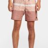 Online * Rvca Exquisite Gifts Westport Print Boardshort 17 Brick