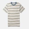 Wholesale * Rhythm. Hot Selling Everyday Stripe Ss T-Shirt Natural