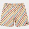 Online * Rvca Sale Online Barnes Elastic Boardshorts 17 Latte