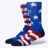 Best * Stance Best Quality The Banner Crew Socks Navy