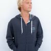 New * Gypsy Life Surf Shop Apparel Special Gypsy Life Surf Shop Laguna Full Zip Hoodie Coil Spring Wave/Palms Soft