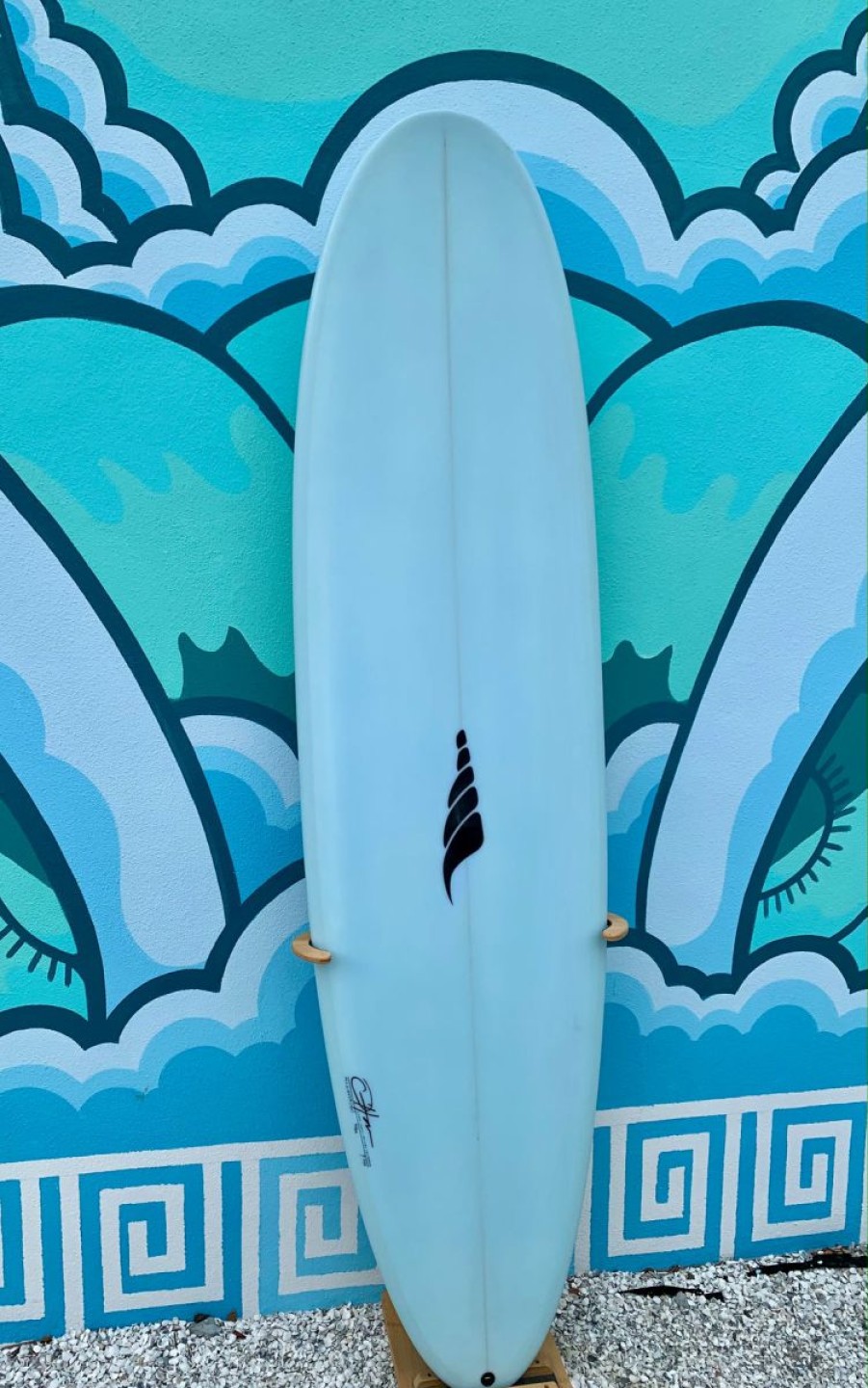 Wholesale * Solid Surfboards Best-Selling 7'0 Frisbee Grey Blue