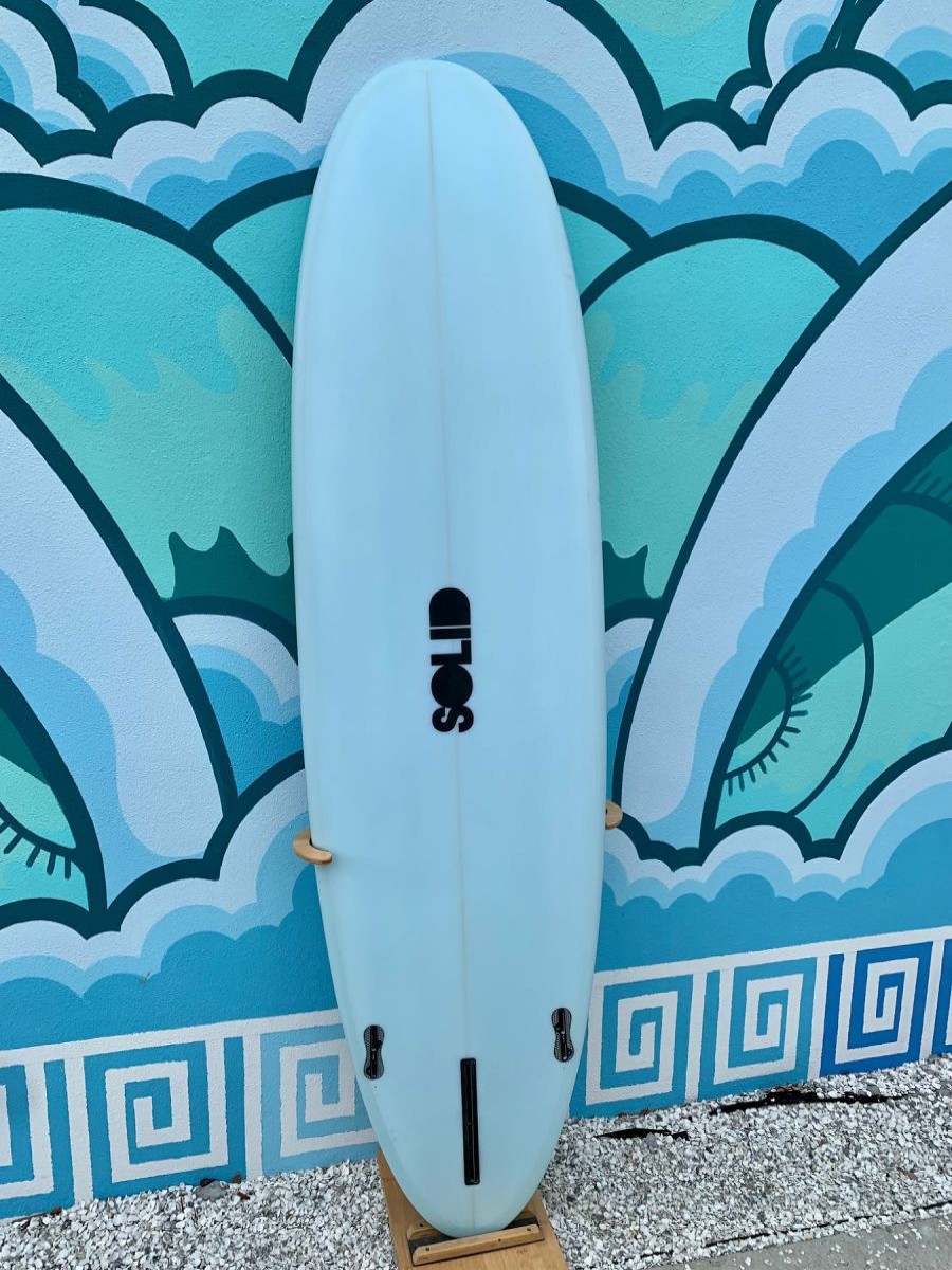 Wholesale * Solid Surfboards Best-Selling 7'0 Frisbee Grey Blue