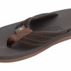 Online * Rainbow Sandals Online Discount Men'S East Cape Molded Rubber With Natural Suede Strap Dark Brown Eastcape-Dkbr