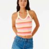 Clearance * Rip Curl Less Expensive Day Break Rib Tank Gold