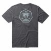 Best * Vissla Free Delivery Wanderer Heather Tee Black Heather