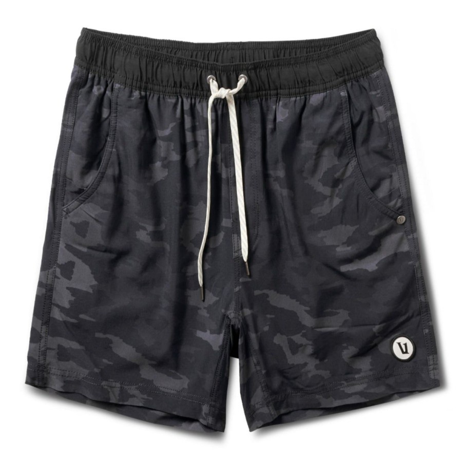 Online * Vuori Large Choice Kore Short Black Watercolor Camo