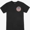 Clearance * Rvca Unique Vinyl Tee Black