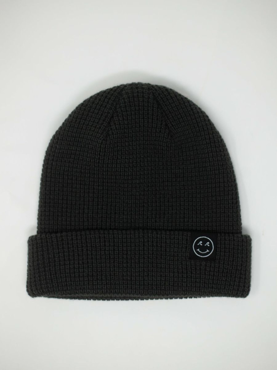 Wholesale * Best Quality Gypsy Life Surf Shop Beanie Wheelhouse Knit Charcoal