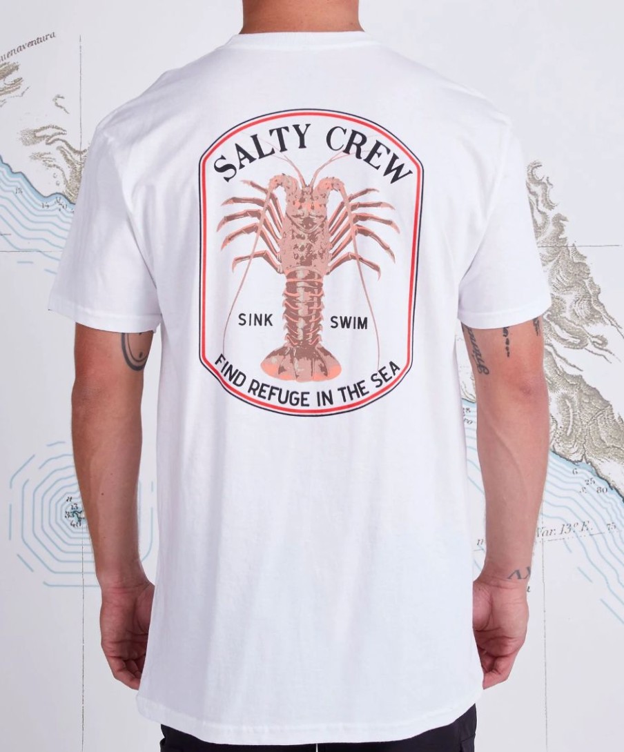 Online * Salty Crew Unique Spiny Standard Tee White