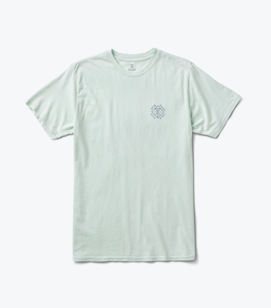 Clearance * Roark Large Choice Ghostrider Tee Spray Green