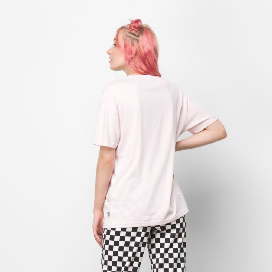 New * Vans Sale All Around Oversized Tee Cradle Pink