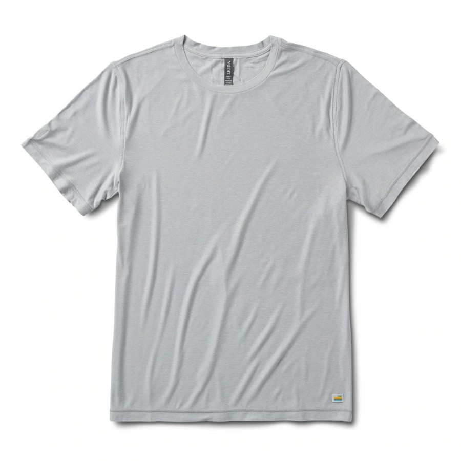 Online * Vuori 100% Guarantee Strato Tech Tee Platinum Heather