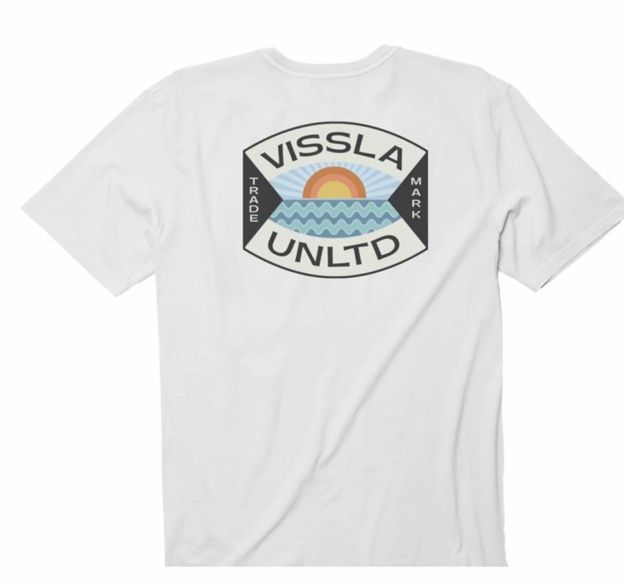 Wholesale * Vissla Free Delivery Offshored Ss Pkt Tee White