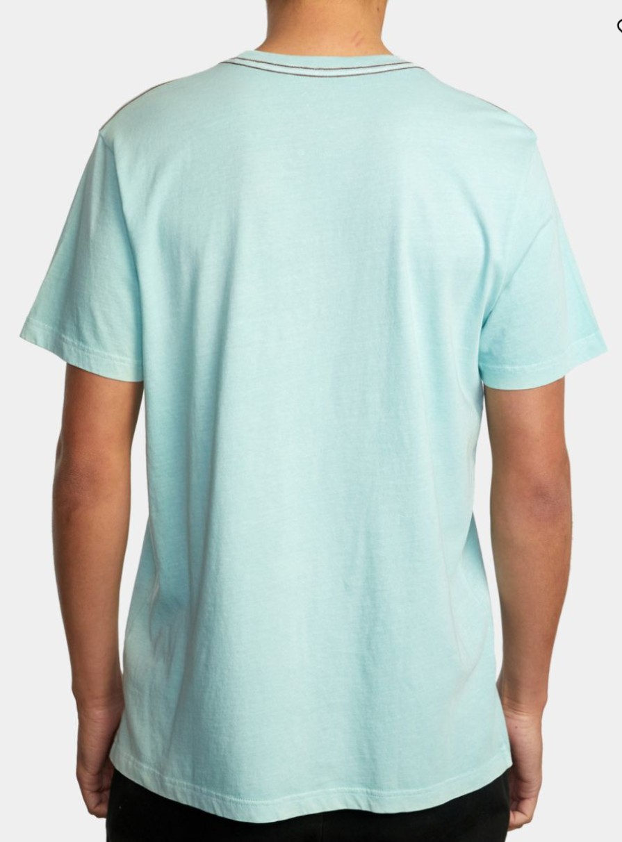 Wholesale * Gypsy Life Surf Shop Good Quality Ptc 2 Pigment Short Sleeve Tee Aqua Haze