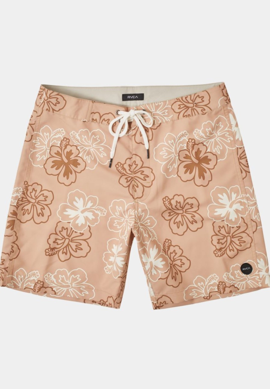 Best * Rvca Sale Online Toppe Volleys Boardshort Khaki