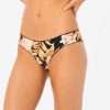 Hot * Rip Curl Best-Selling Sunday Swell Cheeky Coverage Bikini Bottom Black