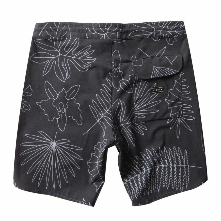 Wholesale * Vissla Hot Sell Tropical Pleasures 18.5 Boardshorts Black